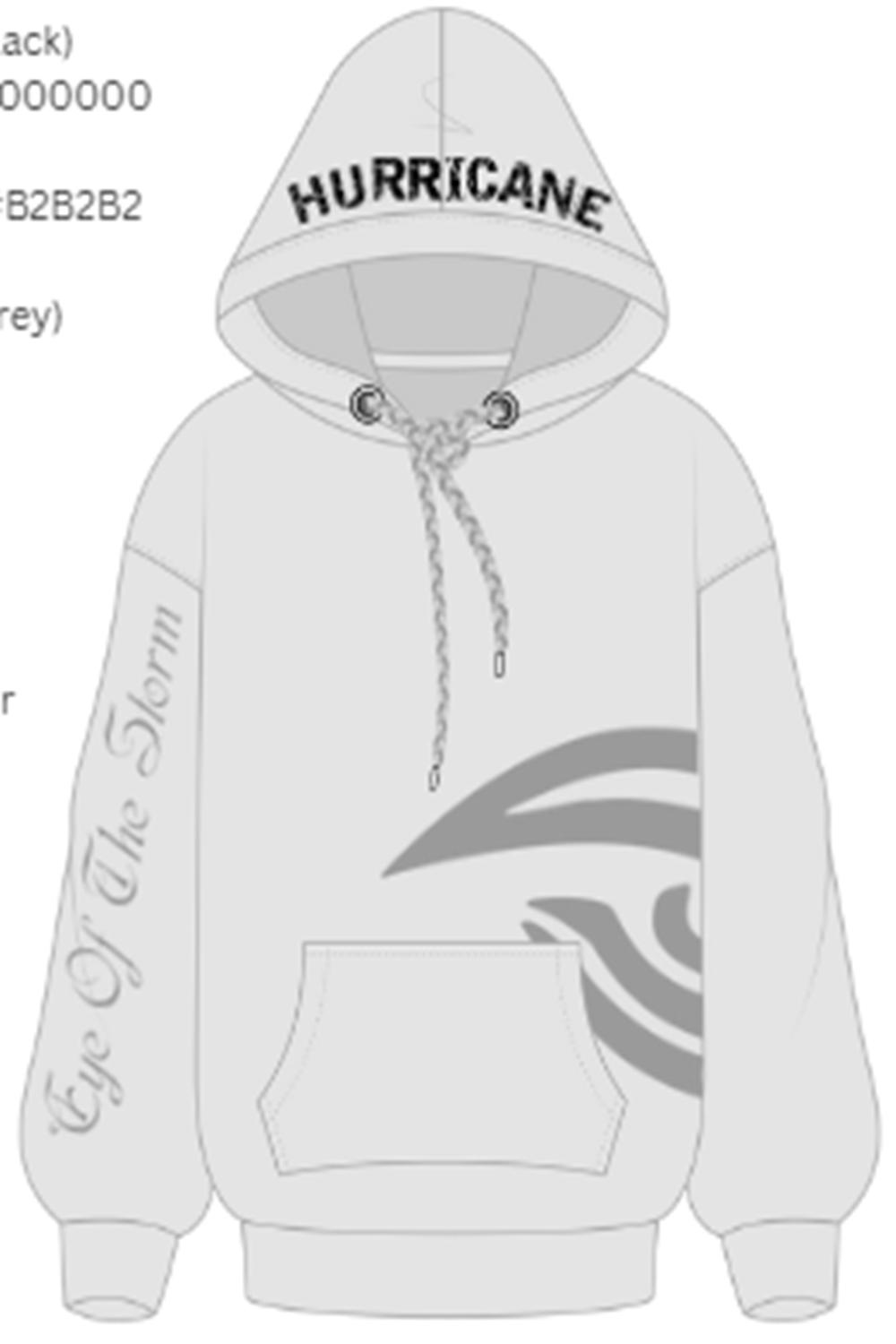 OVERSIZED PRINT HOODIE