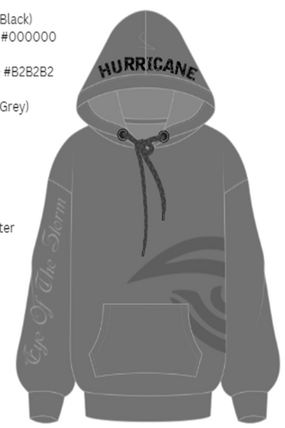 OVERSIZED PRINT HOODIE